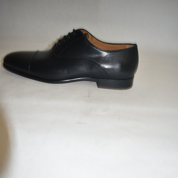 Magnanni Segovia Cap Toe Oxford Black Leather Size 8.5 M MSRP $450 23192 main image 5